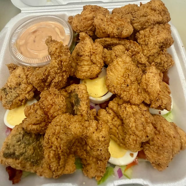 Catfish Fish Salad.