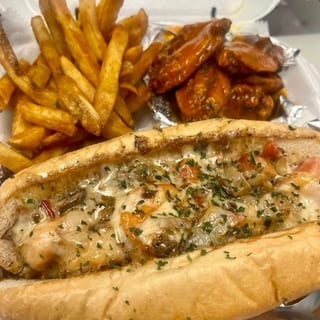Shrimp Philly Combo
